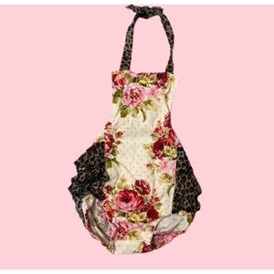 Halter Romper w/ ruffles 9-12 months